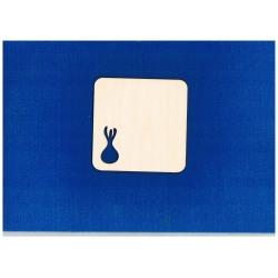 Podkładka cebulka 10x10 cm  , cena za 1 szt